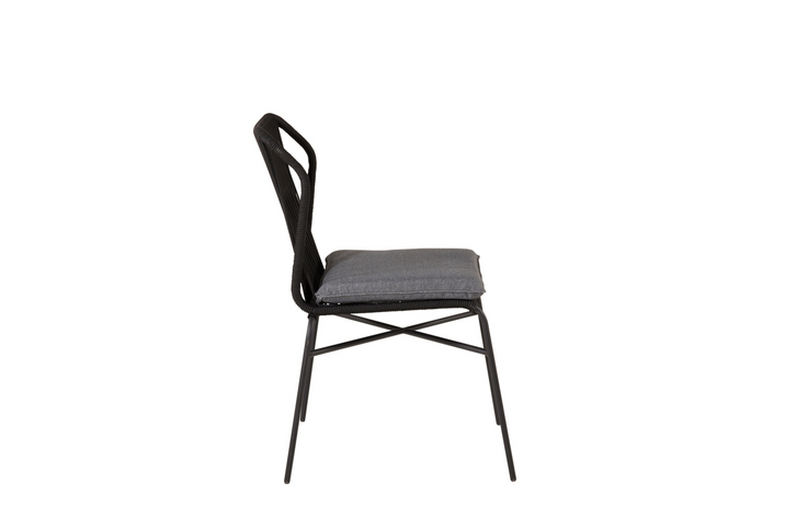 Venture Home Julian Matstolar 4-Pack Svart Utomhus