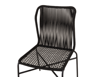 Venture Home Julian Matstolar 4-Pack Svart Utomhus