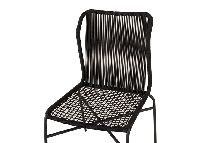 Venture Home Julian Matstolar 4-Pack Svart Utomhus
