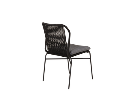 Venture Home Julian Matstolar 4-Pack Svart Utomhus