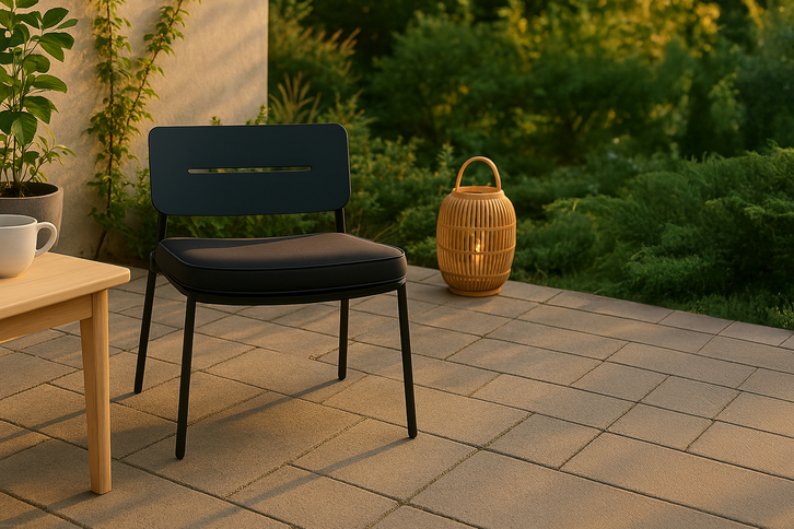 Venture Home Lina Loungestolar Svart 2-Pack
