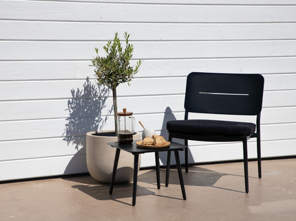 Venture Home Lina Loungestolar Svart 2-Pack