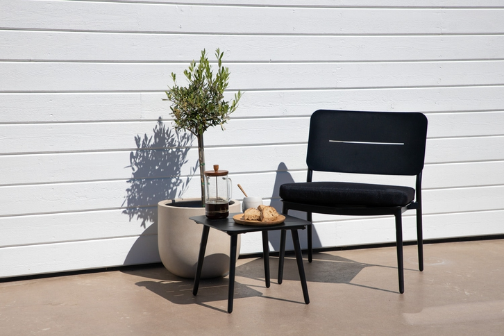 Venture Home Lina Loungestolar Svart 2-Pack