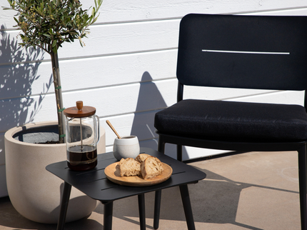 Venture Home Lina Loungestolar Svart 2-Pack