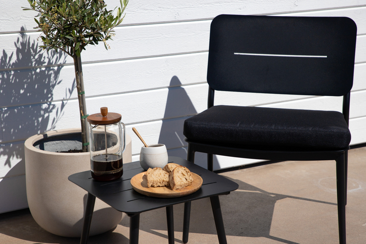 Venture Home Lina Loungestolar Svart 2-Pack
