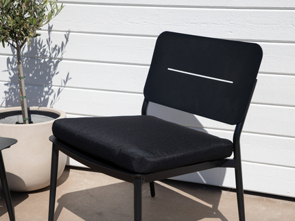 Venture Home Lina Loungestolar Svart 2-Pack