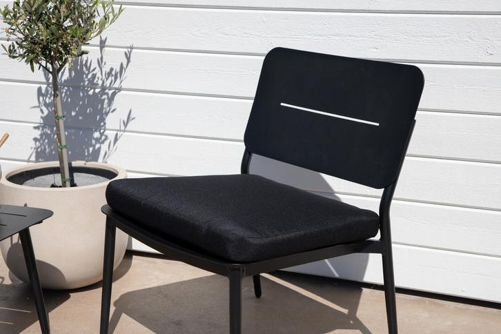 Venture Home Lina Loungestolar Svart 2-Pack