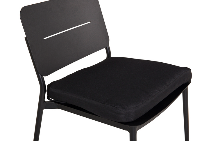 Venture Home Lina Loungestolar Svart 2-Pack