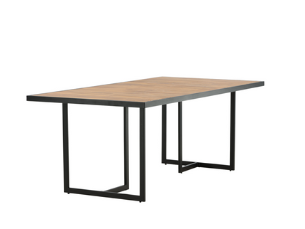 Venture Home Khung Rektangulärt Matbord Utomhus Natur 75 x 200 x 100