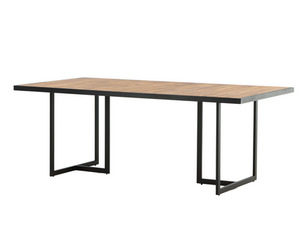 Venture Home Khung Rektangulärt Matbord Utomhus Natur 75 x 200 x 100