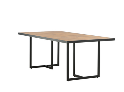 Venture Home Khung Rektangulärt Matbord Utomhus Natur 75 x 200 x 100