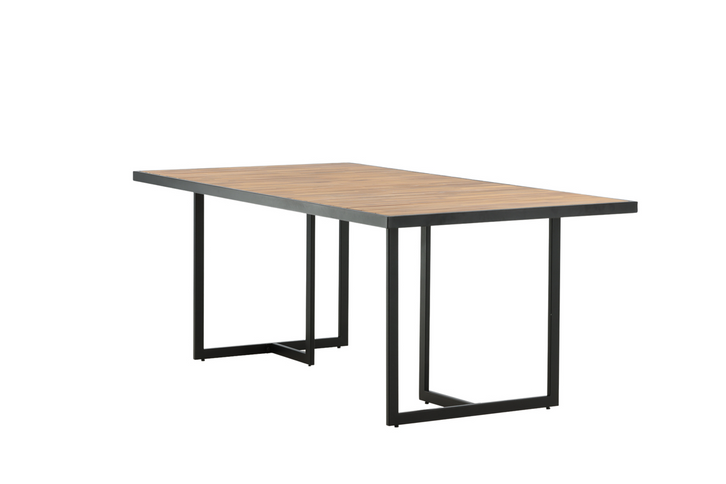 Venture Home Khung Rektangulärt Matbord Utomhus Natur 75 x 200 x 100