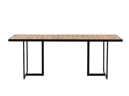 Venture Home Khung Rektangulärt Matbord Utomhus Natur 75 x 200 x 100