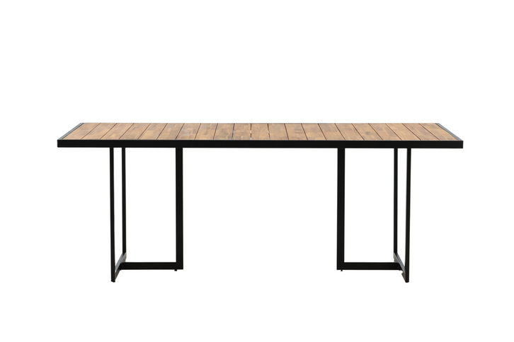 Venture Home Khung Rektangulärt Matbord Utomhus Natur 75 x 200 x 100