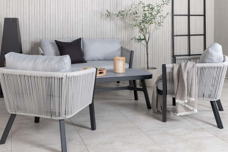 Venture Home Virya Soffgrupp Mörkgrå Utomhus