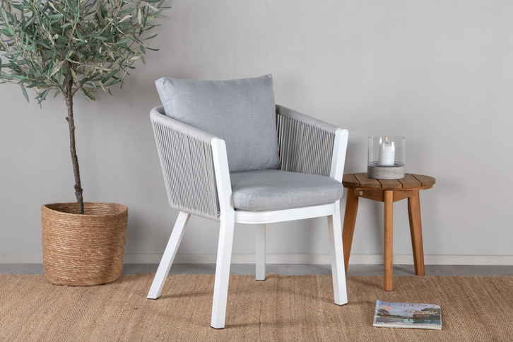 Venture Home Virya Matstolar 2-Pack Grå Utomhus