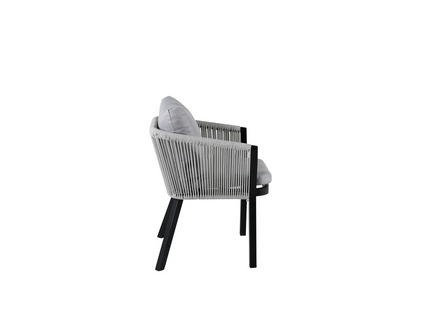 Venture Home Virya Matstolar 2-Pack Svart Utomhus