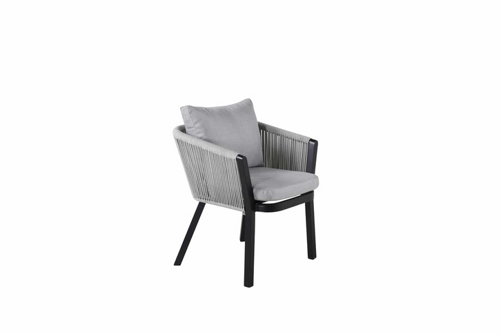 Venture Home Virya Matstolar 2-Pack Svart Utomhus