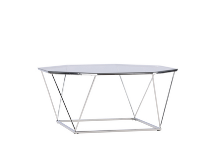 Furniture Fashion Österlen Soffbord Ø100 Transparent