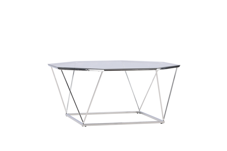 Furniture Fashion Österlen Soffbord Ø100 Transparent