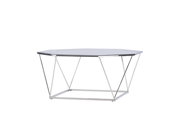 Furniture Fashion Österlen Soffbord Ø100 Transparent