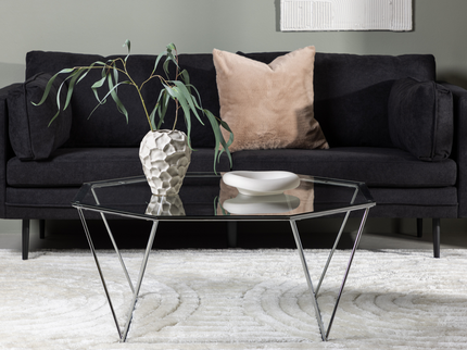 Furniture Fashion Österlen Soffbord Ø100 Transparent