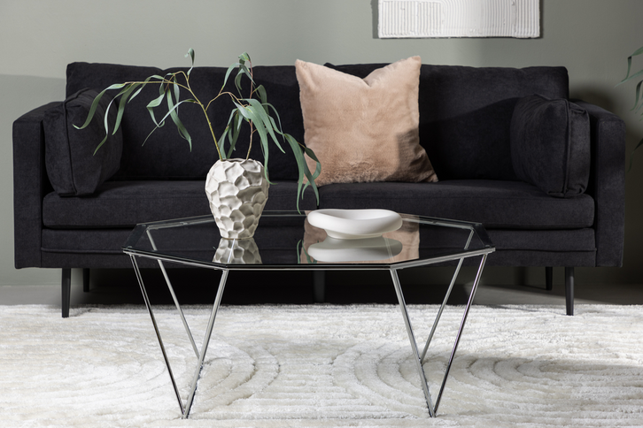 Furniture Fashion Österlen Soffbord Ø100 Transparent
