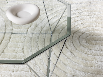 Furniture Fashion Österlen Soffbord Ø100 Transparent