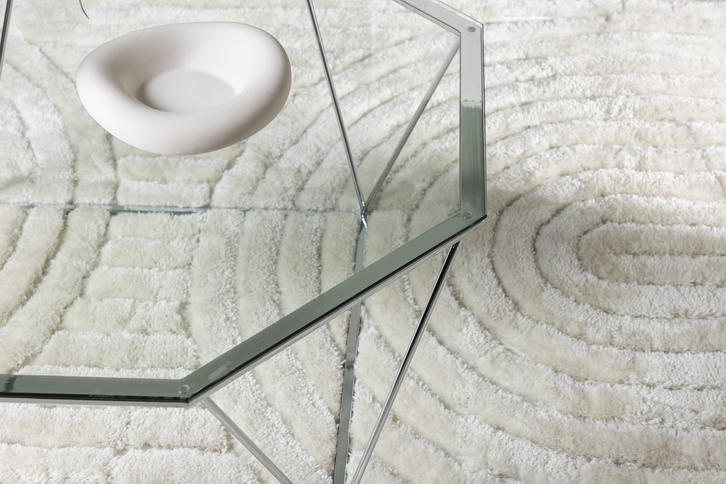 Furniture Fashion Österlen Soffbord Ø100 Transparent