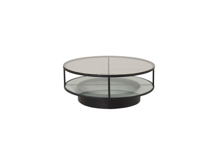 Furniture Fashion Falsterbo Soffbord Ø100 Svart