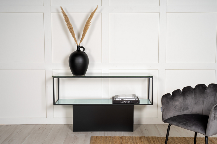 Furniture Fashion Maglehem Sidobord 74 x 130 x 35 Svart
