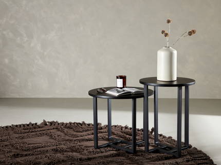 Venture Home Lawton Soffbord Ø50 Svart