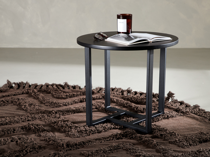 Venture Home Lawton Soffbord Ø50 Svart