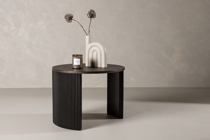 Venture Home Bristol Soffbord Ø60 Mocka