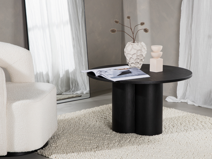 Venture Home Olivia Soffbord Ø80 Svart