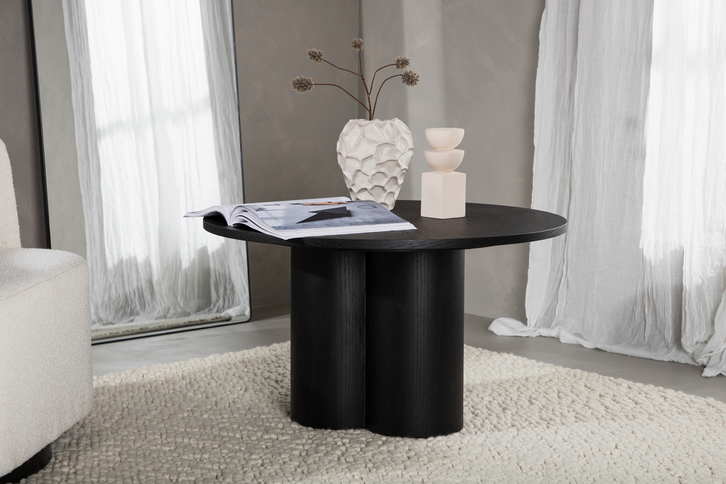 Venture Home Olivia Soffbord Ø80 Svart