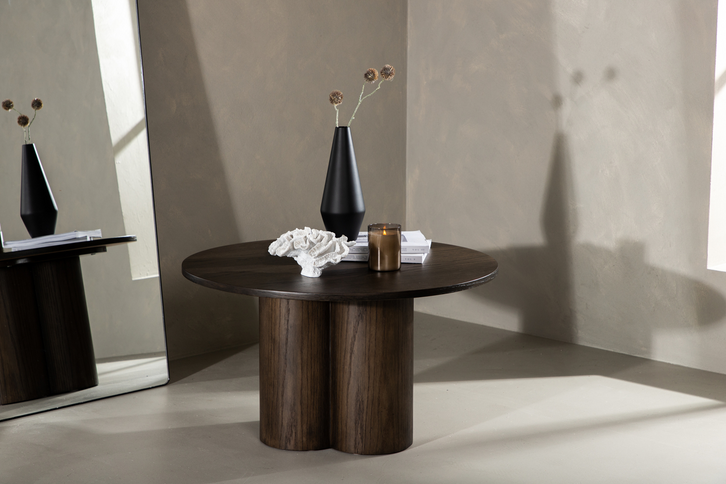Venture Home Olivia Soffbord Ø80 Mocka
