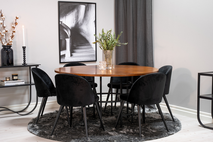 Furniture Fashion Copenhagen Runt Matbord Ø140 Brun