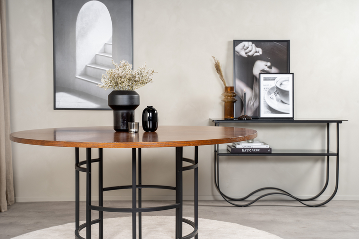 Furniture Fashion Copenhagen Runt Matbord Ø140 Brun
