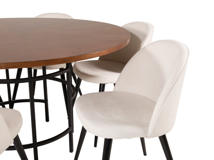 Furniture Fashion Copenhagen Runt Matbord Ø140 Brun