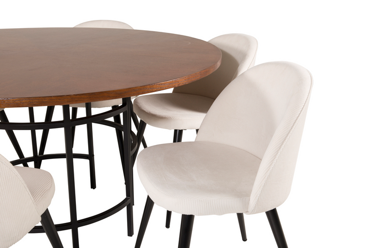 Furniture Fashion Copenhagen Runt Matbord Ø140 Brun