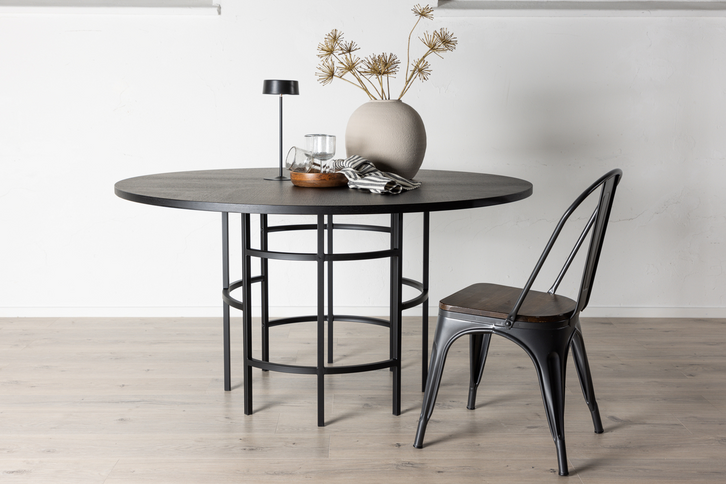 Furniture Fashion Copenhagen Runt Matbord Ø140 Svart