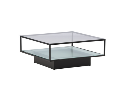 Furniture Fashion Maglehem Soffbord 90 x 90 Svart