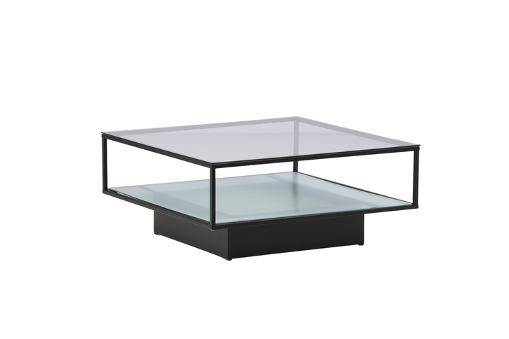 Furniture Fashion Maglehem Soffbord 90 x 90 Svart