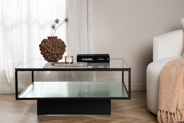 Furniture Fashion Maglehem Soffbord 90 x 90 Svart