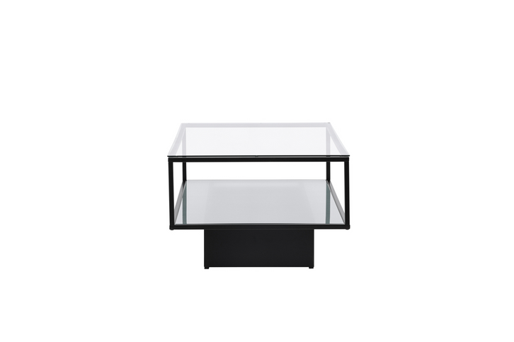 Furniture Fashion Maglehem Soffbord 37,5 x 130 x 60 Svart