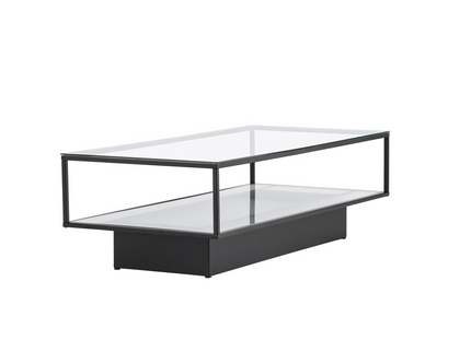 Furniture Fashion Maglehem Soffbord 37,5 x 130 x 60 Svart
