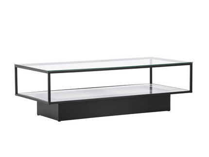 Furniture Fashion Maglehem Soffbord 37,5 x 130 x 60 Svart