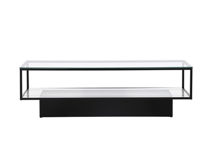 Furniture Fashion Maglehem Soffbord 37,5 x 130 x 60 Svart