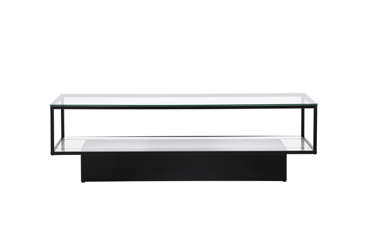 Furniture Fashion Maglehem Soffbord 37,5 x 130 x 60 Svart